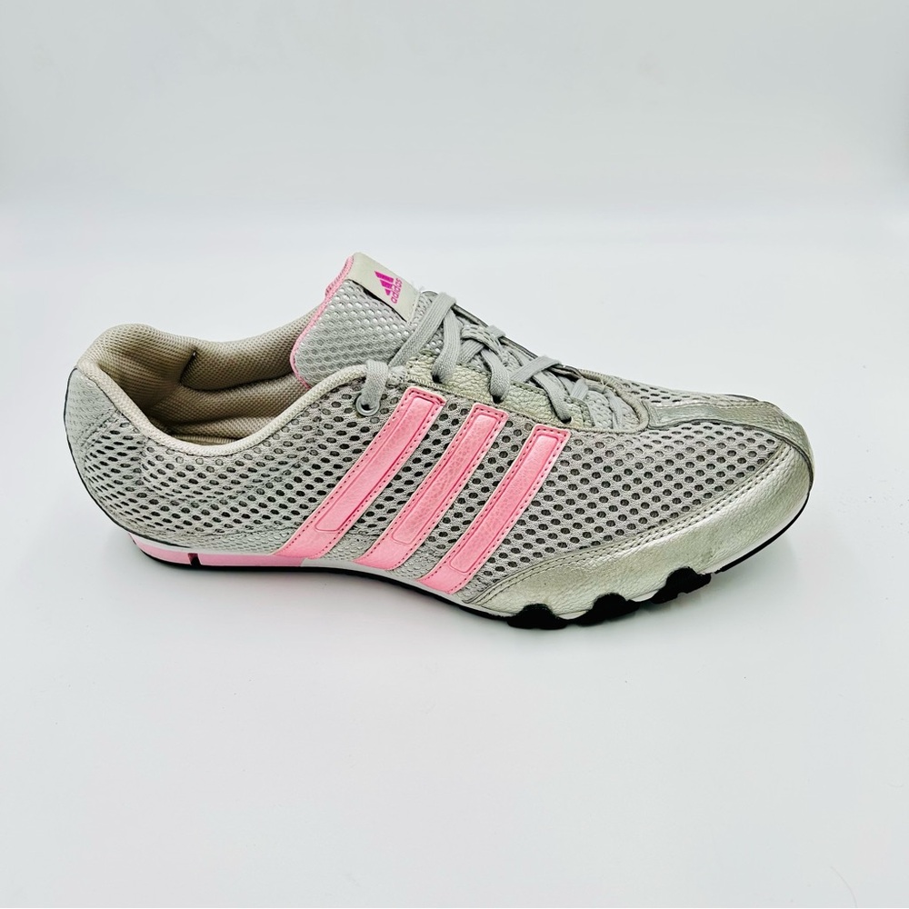 Adidas shoes CC Ride Trainers Pink Gray Silver running workout Women Size 9.5 - Picture 3 of 10